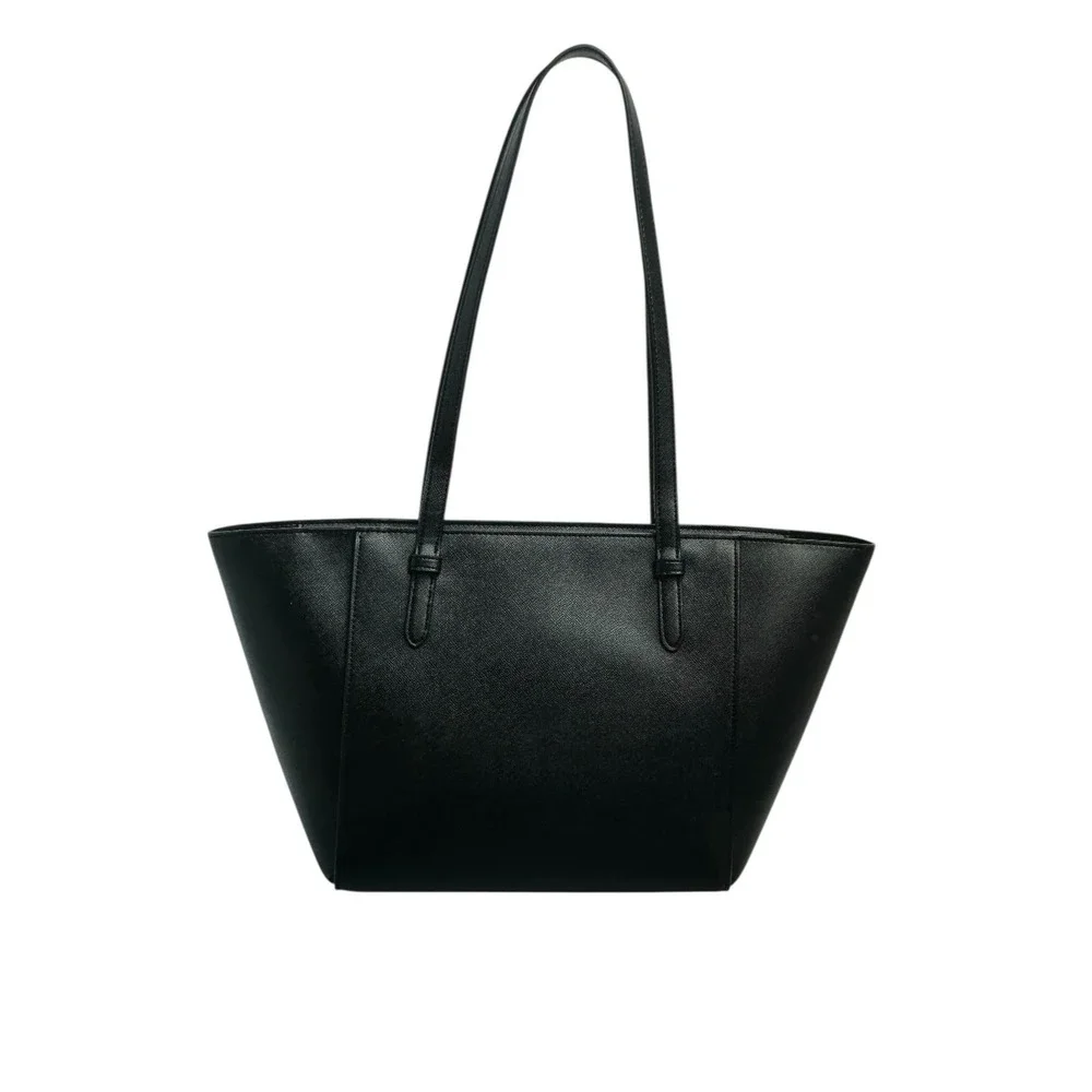 Kate Spade New York Becca Large‎ Tote Black Saffiano Top Zipper Closure NWT